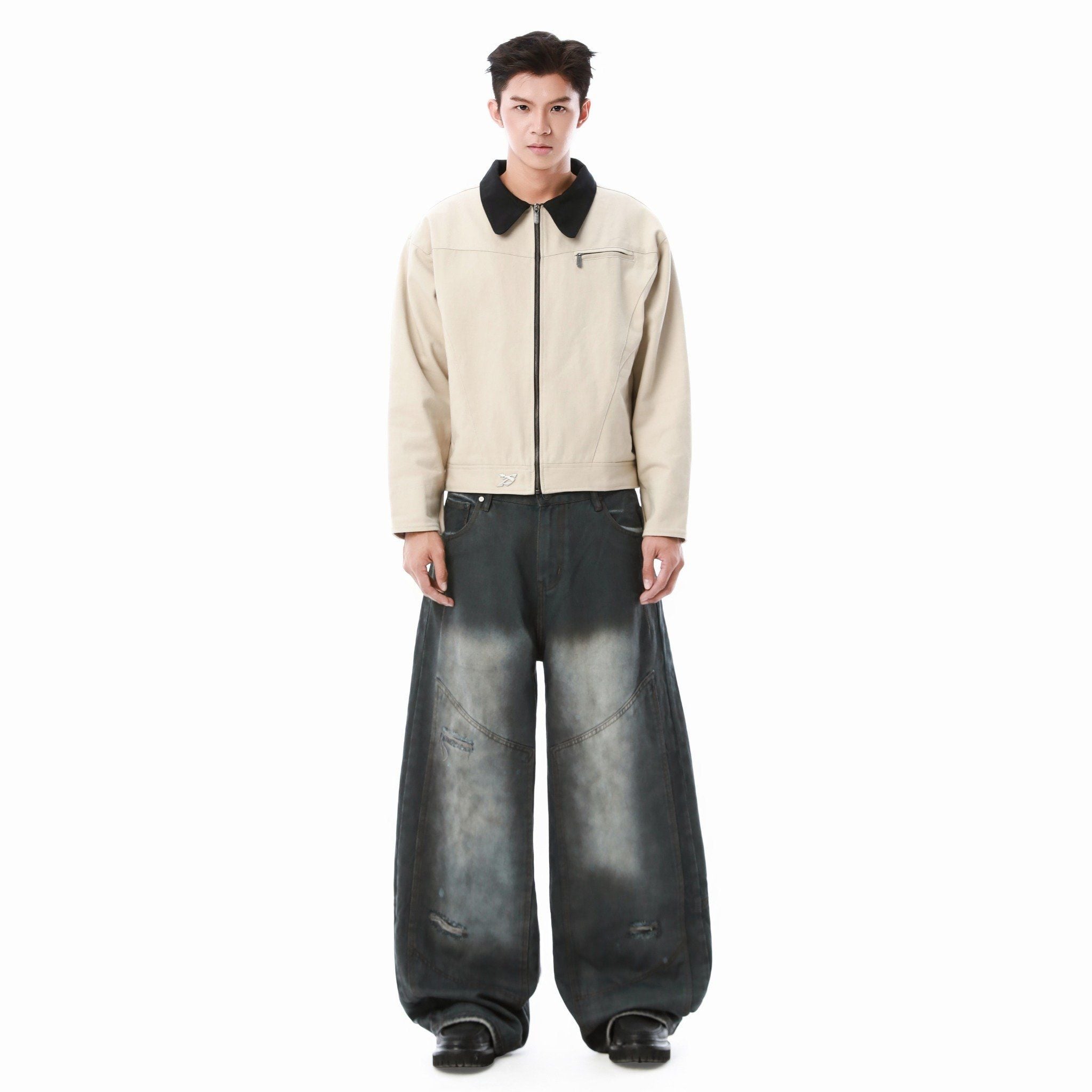  SWE SCRIPT JACKET - BEIGE 