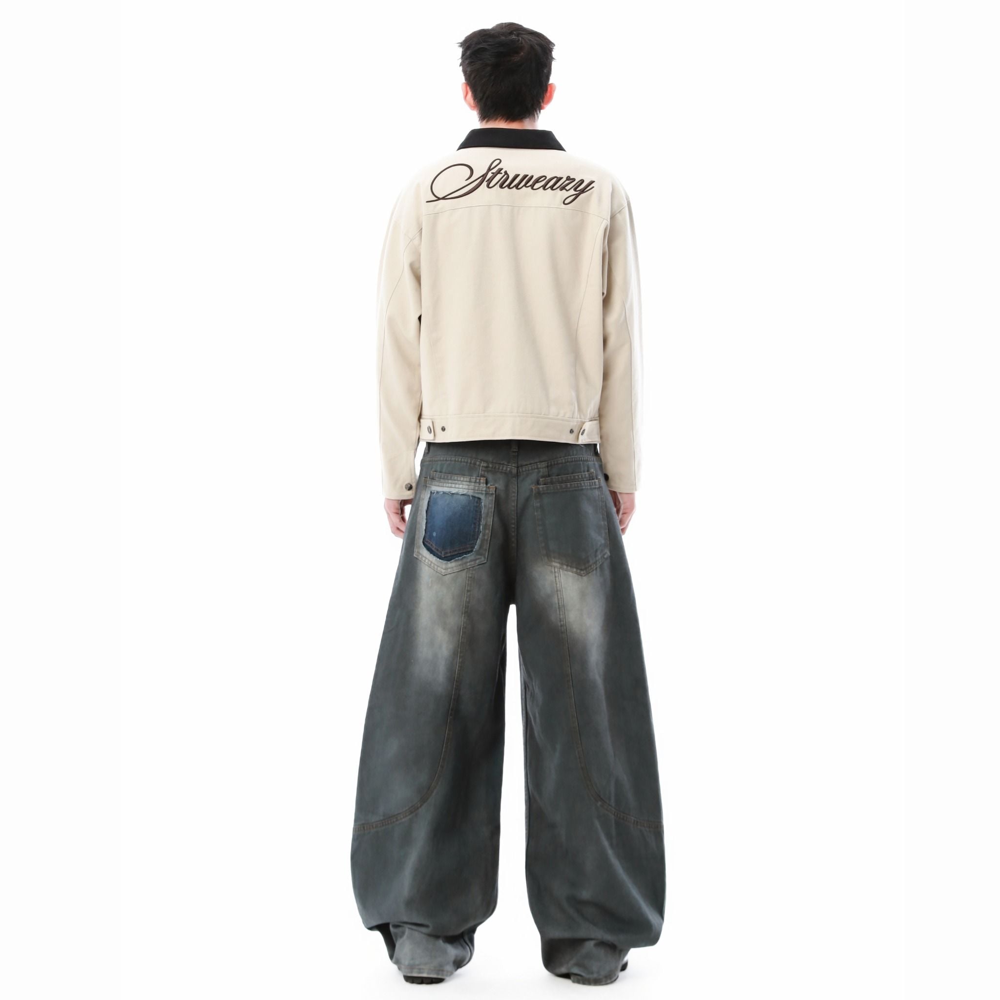  SWE SCRIPT JACKET - BEIGE 