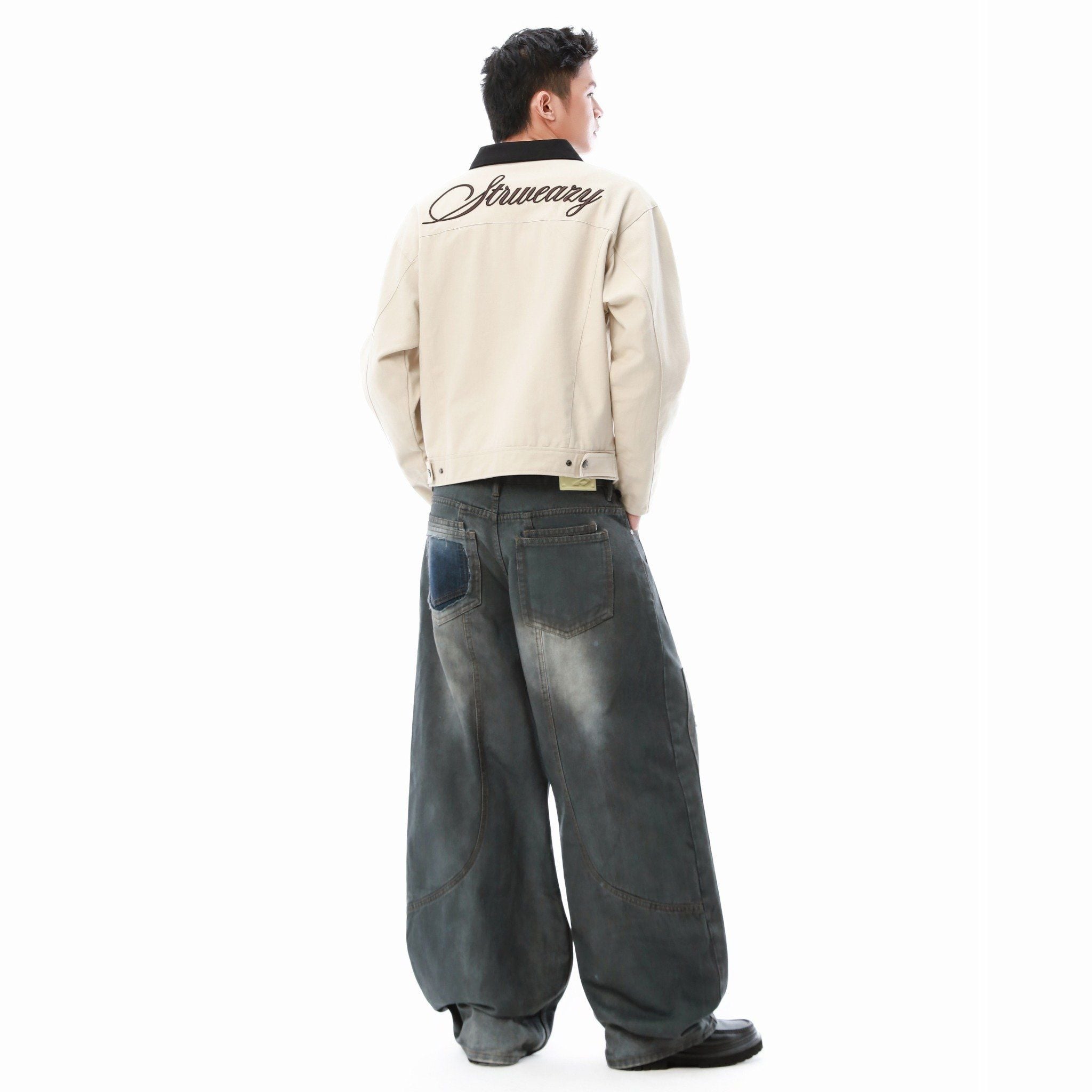  SWE SCRIPT JACKET - BEIGE 