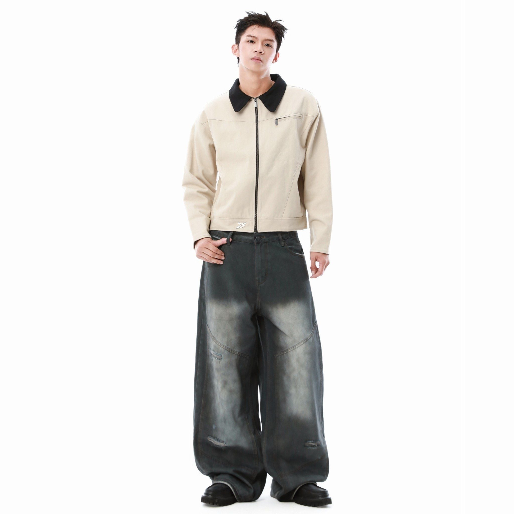  SWE SCRIPT JACKET - BEIGE 