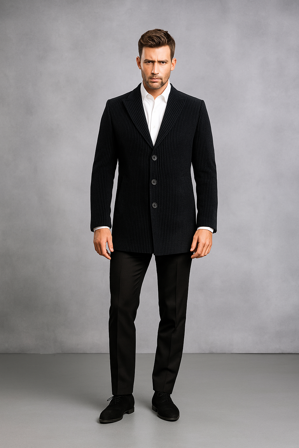 Áo măng tô nam D08