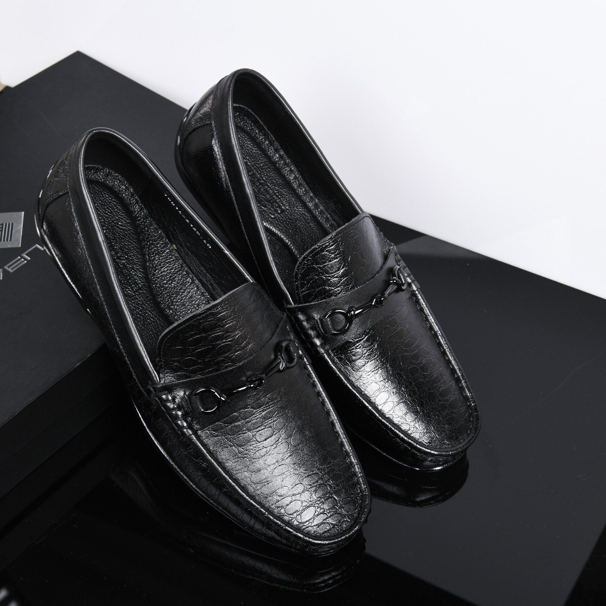 Giày da nam D167 Da bò cao cấp