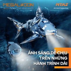 Đèn Bi Pha Laser Ô Tô Aozoom Megalodon 3.0 Inch 6000K