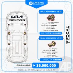 Độ loa ô tô KIA Seltos 2025 (6 loa)