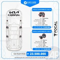 Độ loa ô tô KIA Carnival 2025 (6 loa - 12 loa)