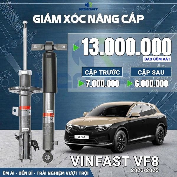 Giảm xóc ô tô Roadfit Vinfast Vf8 2023-2025