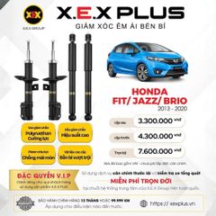 Giảm xóc ô tô XEX Plus HONDA FIT/ JAZZ/ BRIO 2013-2020
