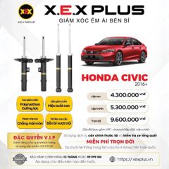Giảm xóc ô tô XEX Plus HONDA Civic 2016+