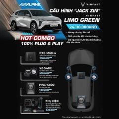 Độ loa ô tô  VinFast Limo Green