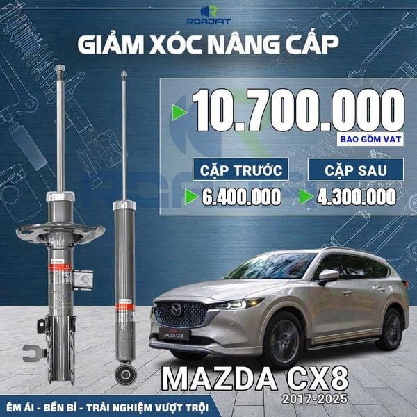 Giảm xóc ô tô Roadfit Mazda CX8 2017-2025