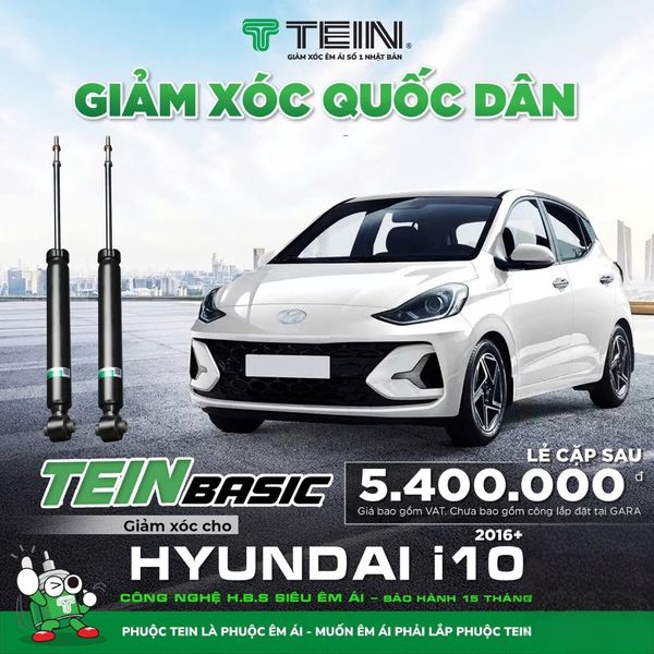 Giảm xóc ô tô Tein Basic HYUNDAI I10 (2016+)