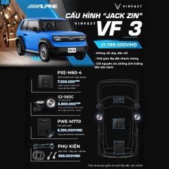 Combo cách âm ô tô VF3