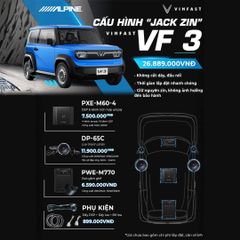 Combo cách âm ô tô VF3
