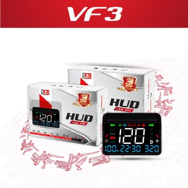 HUD hiển thị kính lái ô tô Vinfast Vf3