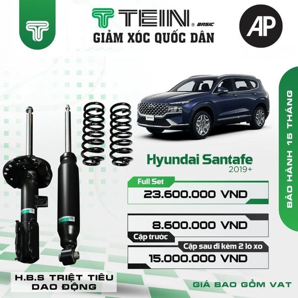 Giảm xóc ô tô Tein Basic HYUNDAI SANTAFE (2019+)