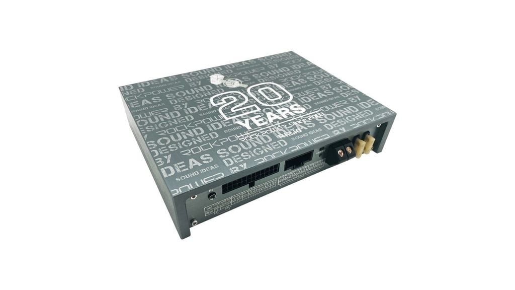 Amply Tích Hợp DSP Ô Tô Rock Power R12.10 10 Kênh 8x80W + 2x150W