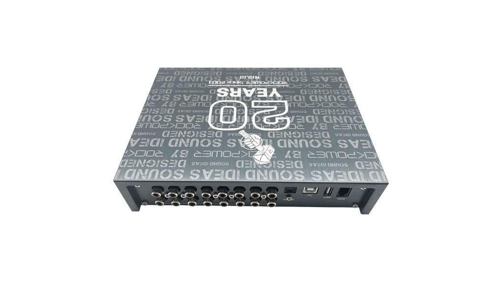 Amply Tích Hợp DSP Ô Tô Rock Power R12.10 10 Kênh 8x80W + 2x150W