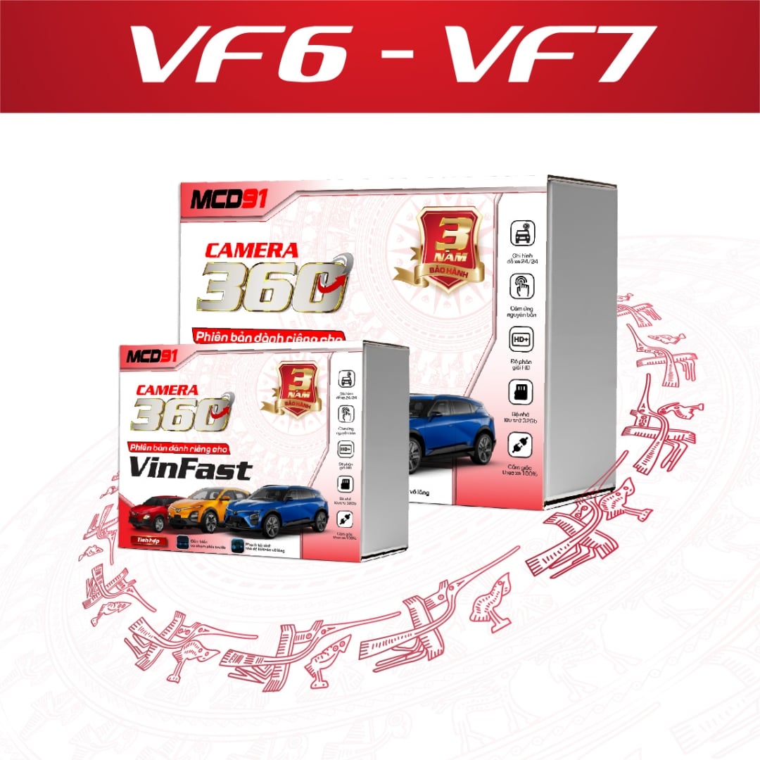 Camera ô tô 360 Vinfast VF6 - VF7