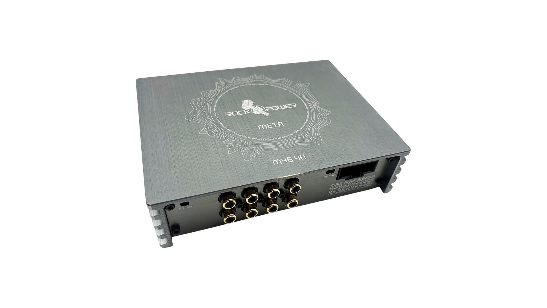 Amply Tích Hợp DSP Ô Tô Rock Power M46.4A 4 Kênh 4x60W