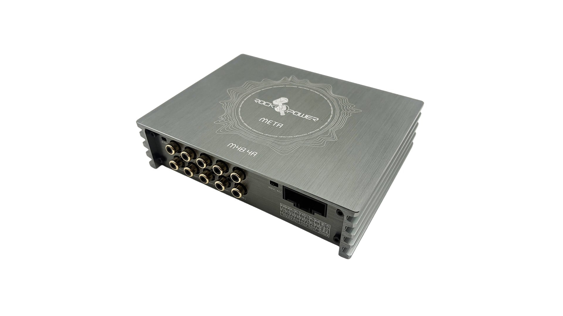 Amply Tích Hợp DSP Ô Tô Rock Power M48.4A 4 Kênh 4x80W