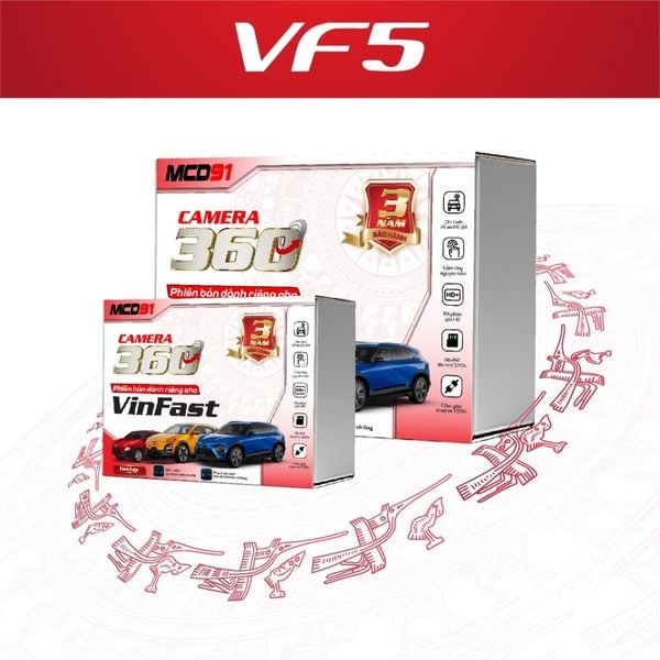 Camera ô tô 360 Vinfast Vf5