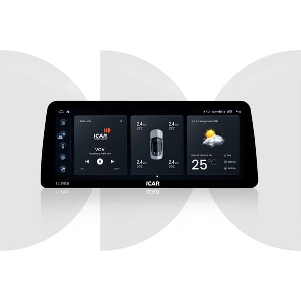 Màn hình ô tô Android ICAR Elliview Q4