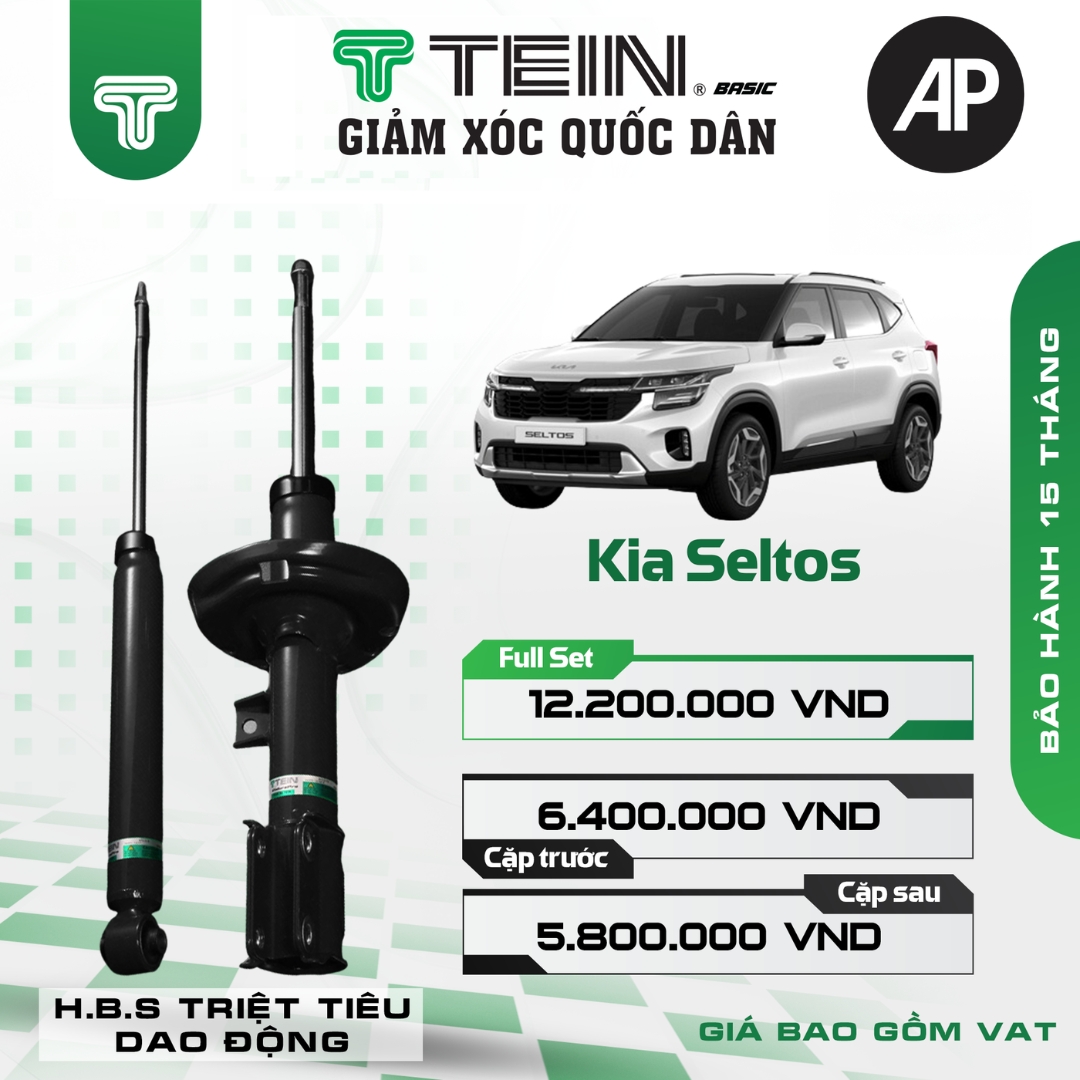 Giảm xóc ô tô Tein Basic KIA SELTOS (2019+)
