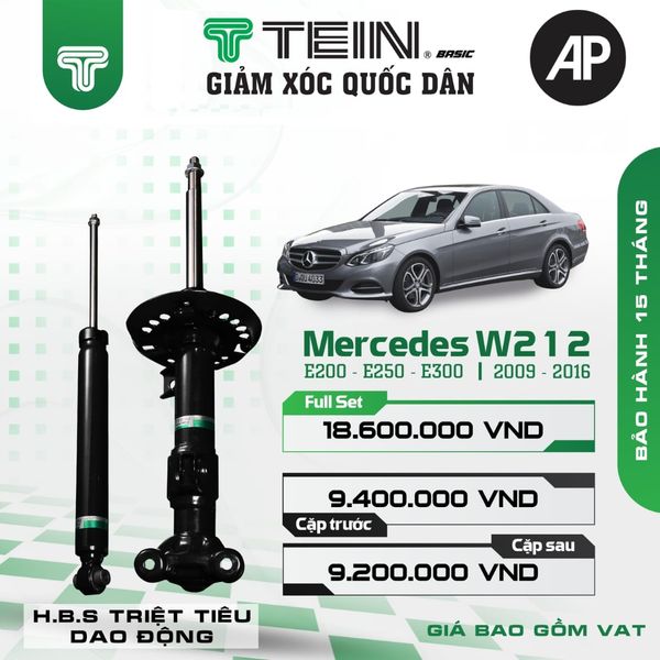 Giảm xóc ô tô Tein Basic MERCEDES E-CLASS W212 – E200, E250, E300 (2009-2015)