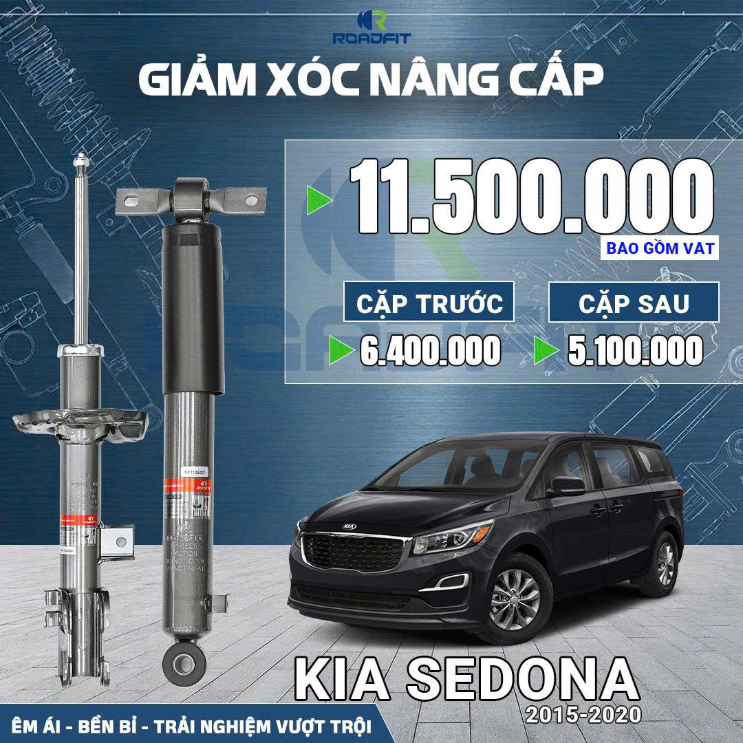 Giảm xóc ô tô Roadfit KIA Sedona 2015-2020