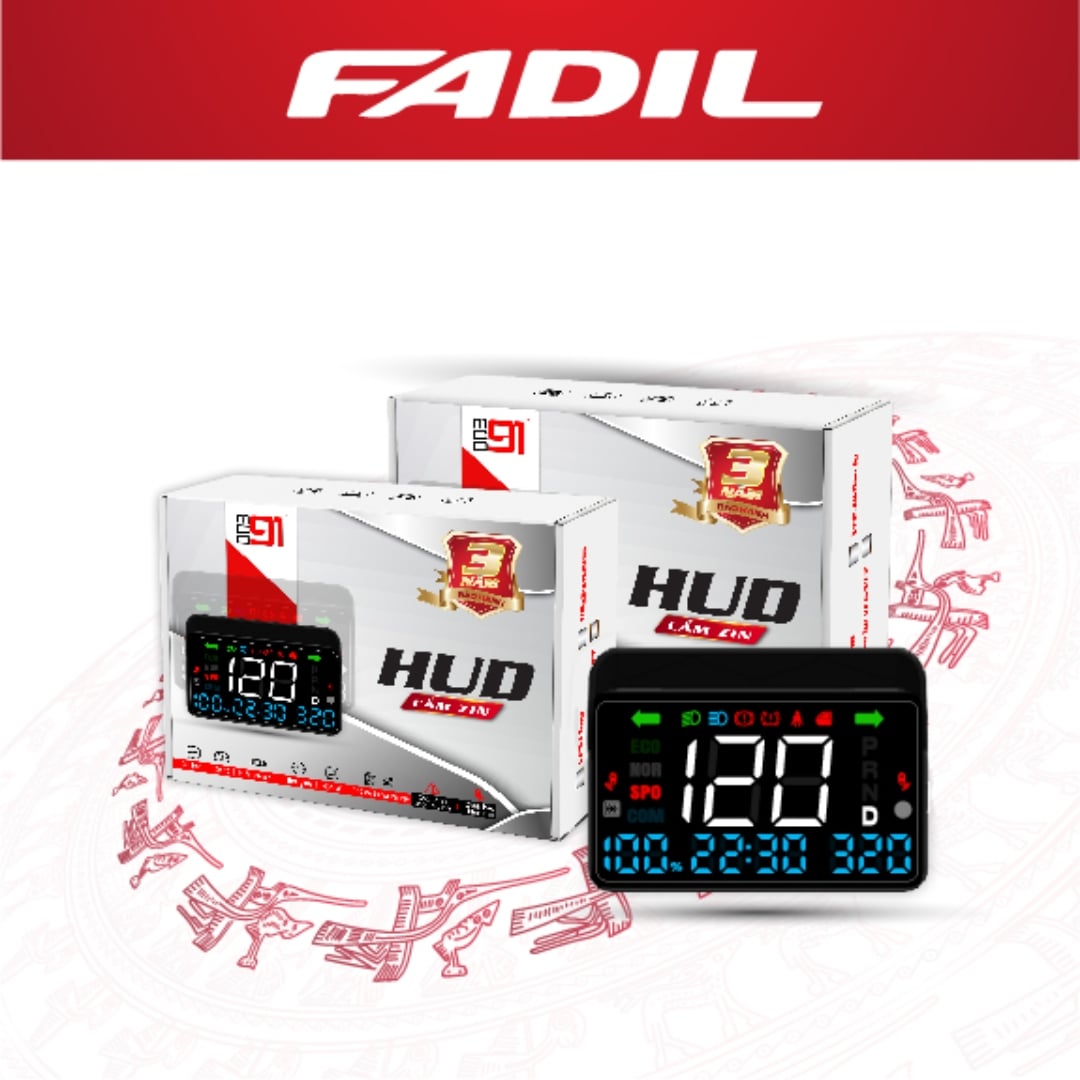 HUD hiển thị kính lái ô tô Vinfast Fadil