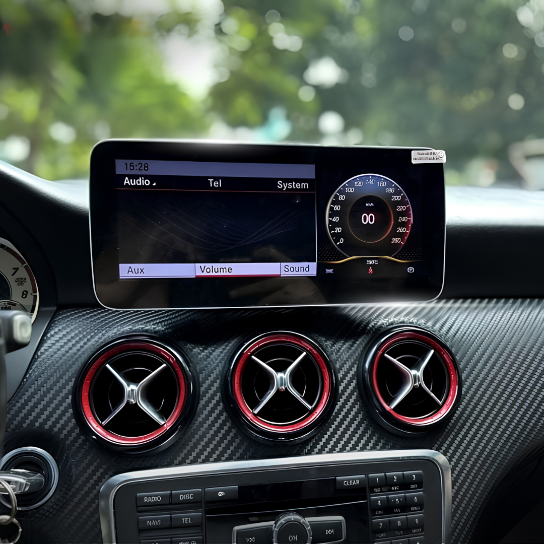 Màn hình Android Fly FL13 10.25 inch lắp trên táp-lô Mercedes A-Class W176