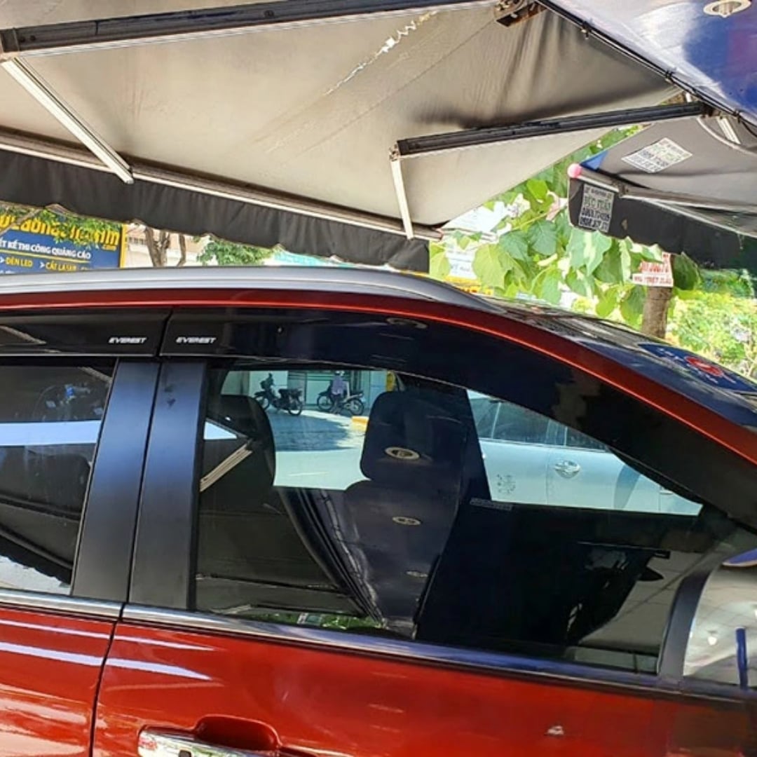 Bộ vè che mưa Everest 2017+ đen dày