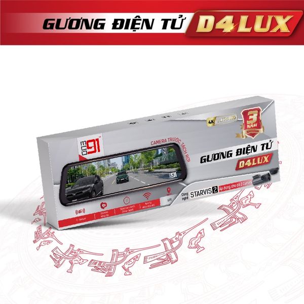 Gương điện tử ô tô D4 LUX