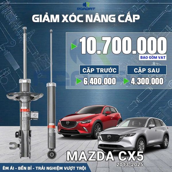 Giảm xóc ô tô Roadfit Mazda CX5 2013-2025