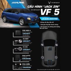 Độ loa ô tô VF5.4