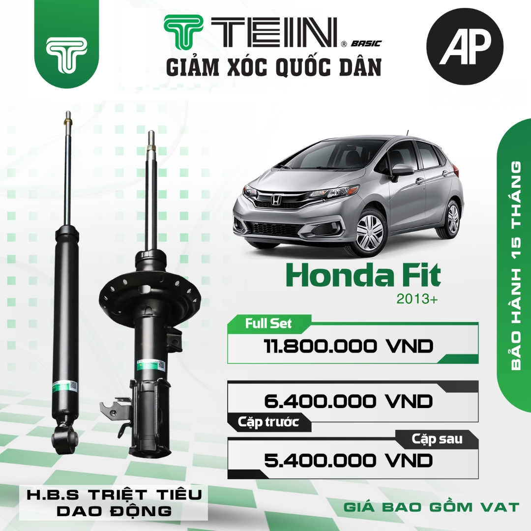 Giảm xóc ô tô Tein Basic HONDA FIT (2013+)
