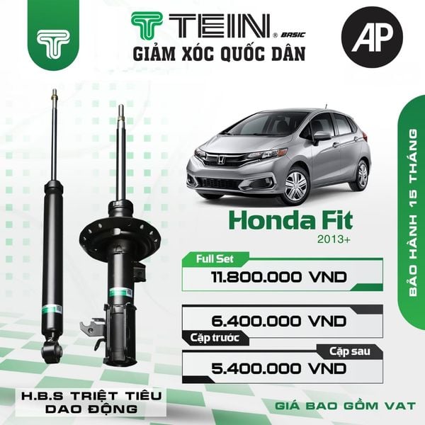 Giảm xóc ô tô Tein Basic HONDA FIT (2013+)
