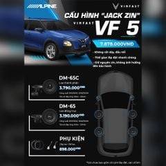 Độ loa ô tô VF5.1