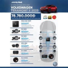 Độ loa ô tô Volkswagen Teramont X 2025
