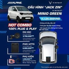 Độ loa ô tô Vinfast Minio Green