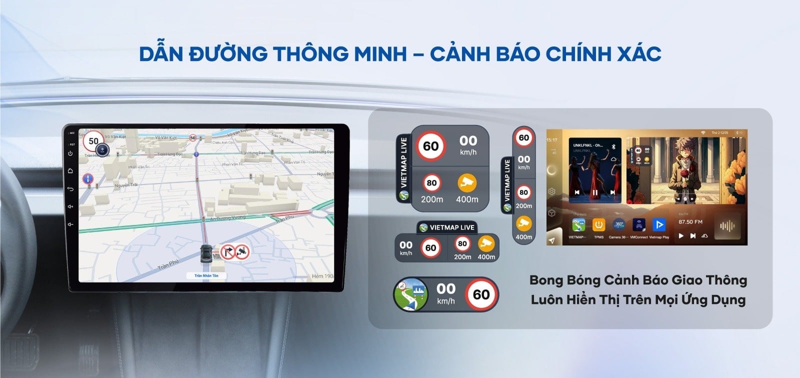 Màn Hình Android Ô Tô Liền Camera 360 Vietmap TEYES CC3 - ảnh 17