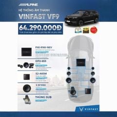 Độ loa ô tô VF9