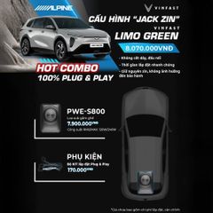 Độ loa ô tô  VinFast Limo Green