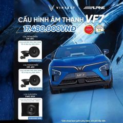 Độ loa ô tô Vinfast VF7