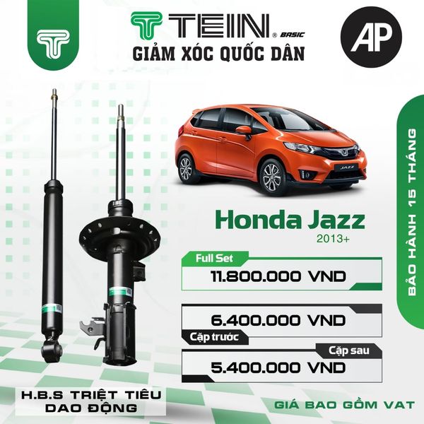 Giảm xóc ô tô Tein Basic HONDA JAZZ (2013+)