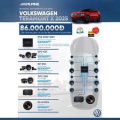 Độ loa ô tô Volkswagen Teramont X 2025