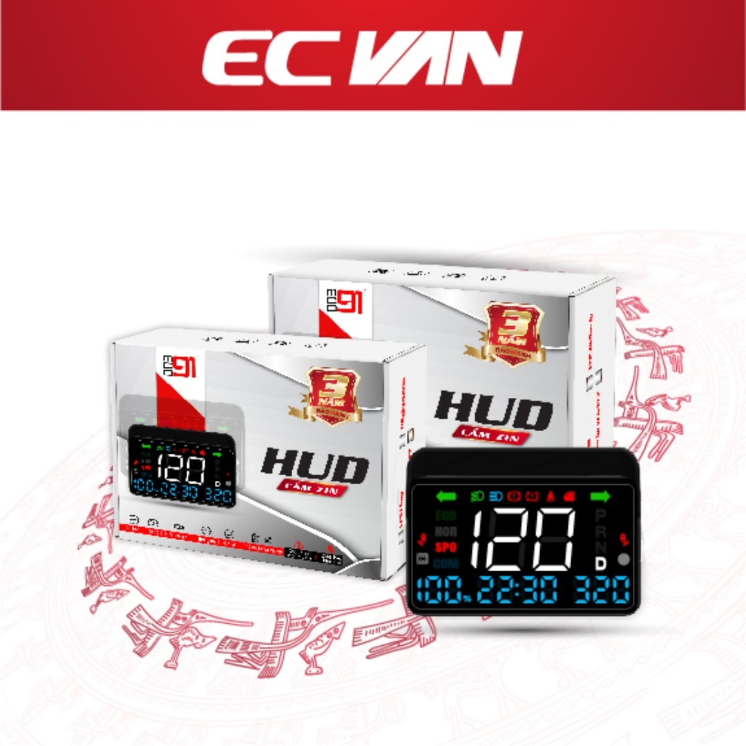 HUD hiển thị kính lái ô tô Vinfasr ECVAN