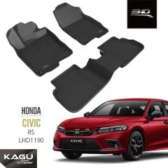 Thảm Lót Sàn Ô Tô Honda Civic 2022+ 3D MAXpider KAGU