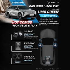 Độ loa ô tô  VinFast Limo Green