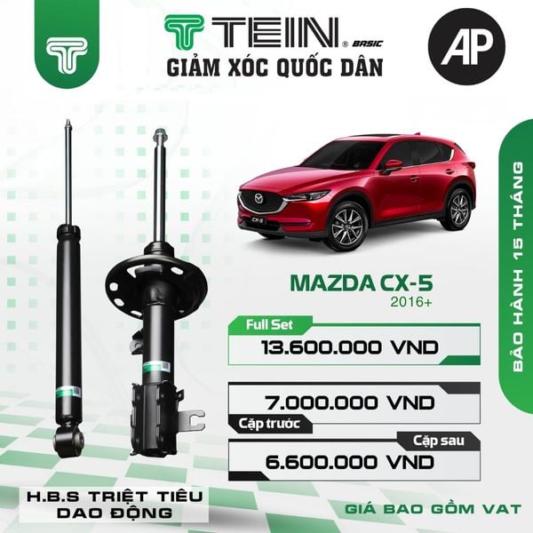 Giảm xóc ô tô Tein Basic MAZDA CX-5 (2016+)